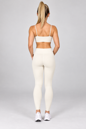 Calça Legging Essencial | Cós Alto com Bolso Lateral