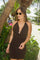 Vestido Drapeado Shine - lifestyle festa