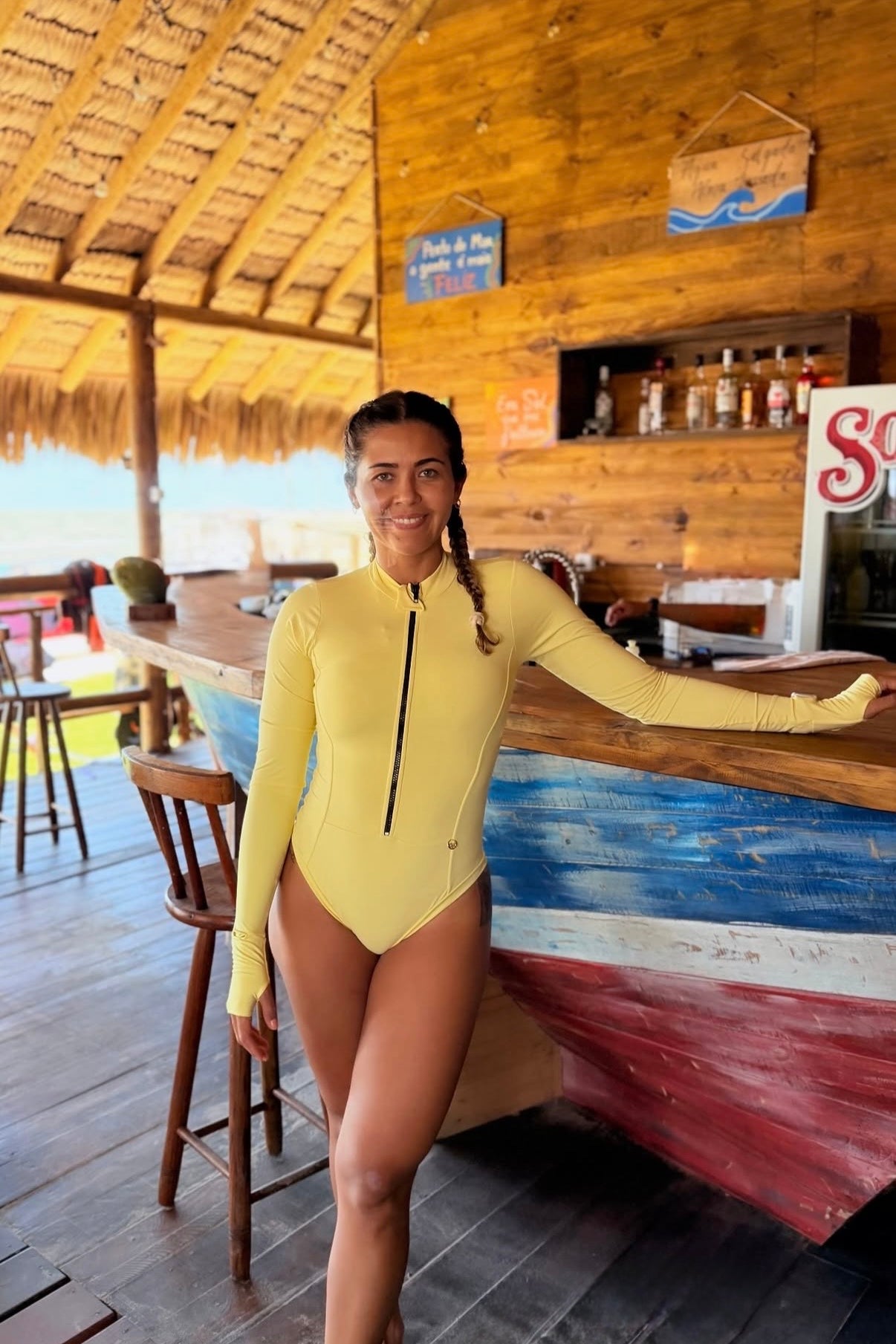 Wetsuit Cavado Feminino UV50+ | Para Kite, Surf e Esportes na Água
