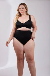 Biquíni Modelador Plus Lorrine Preto