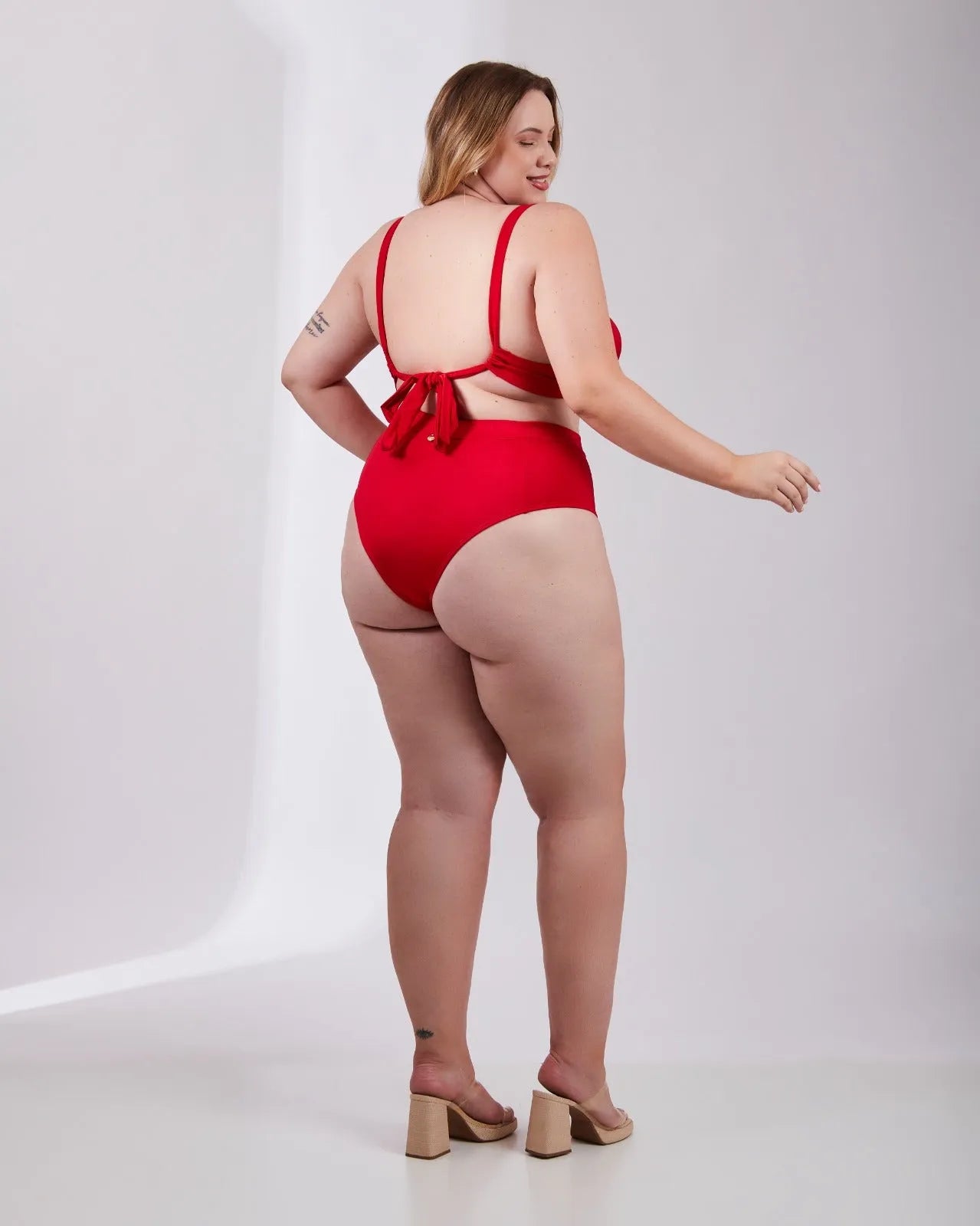 Biquíni Reforçado Pipa Plus Vermelho