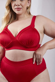 Biquíni Reforçado Pipa Plus Vermelho