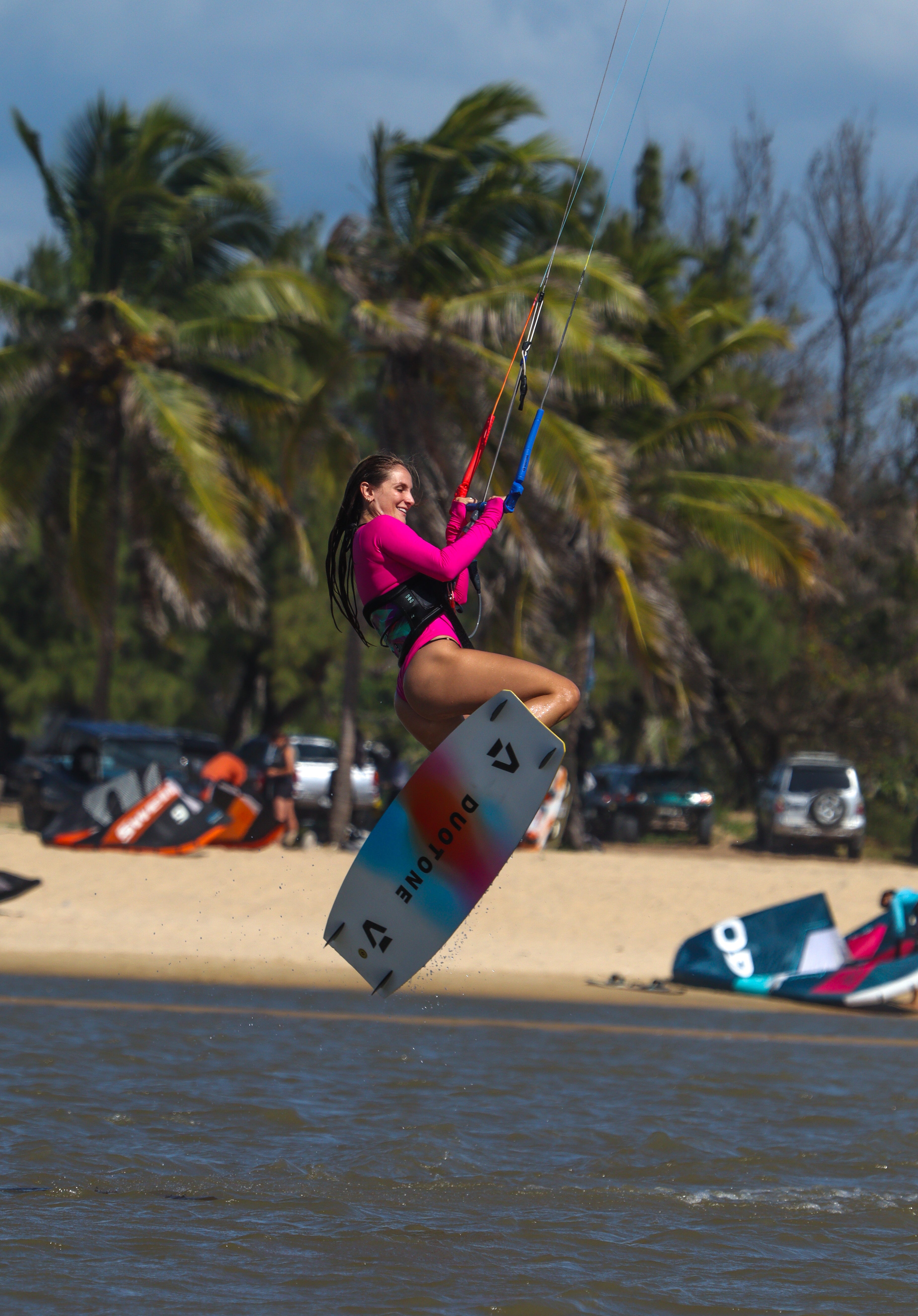 Wetsuit PINK Cavado Feminino UV50+ | Para Kite, Surf e Esportes na Água