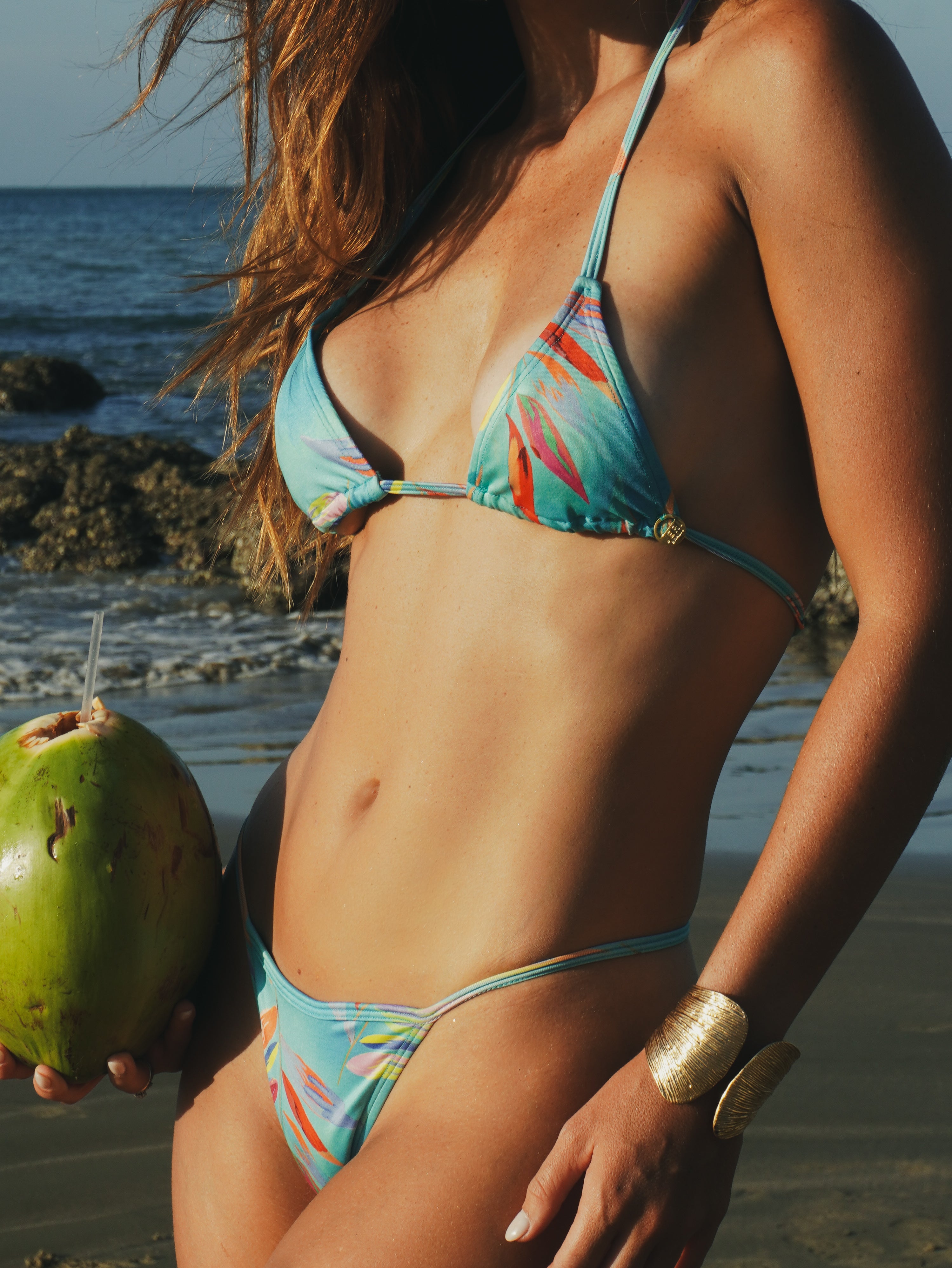 Biquíni Fita Tropical Blue