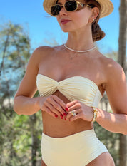 Biquini TQC Torcido Off White