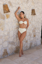 Biquini TQC Torcido Off White