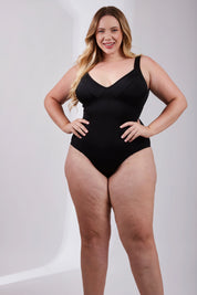 Maiô Modelador Plus Lorrine Preto