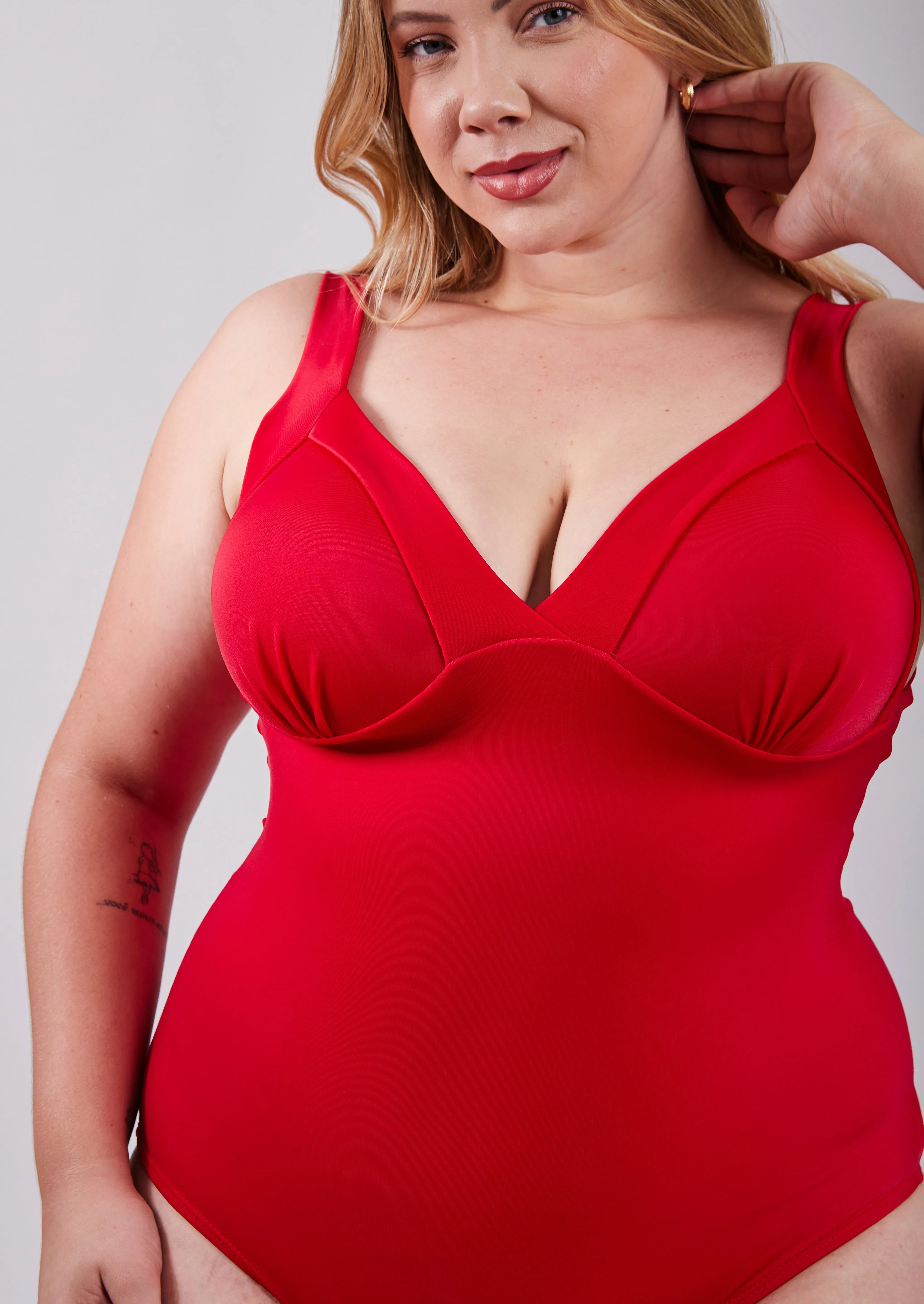 Maiô Plus Pipa Vermelho