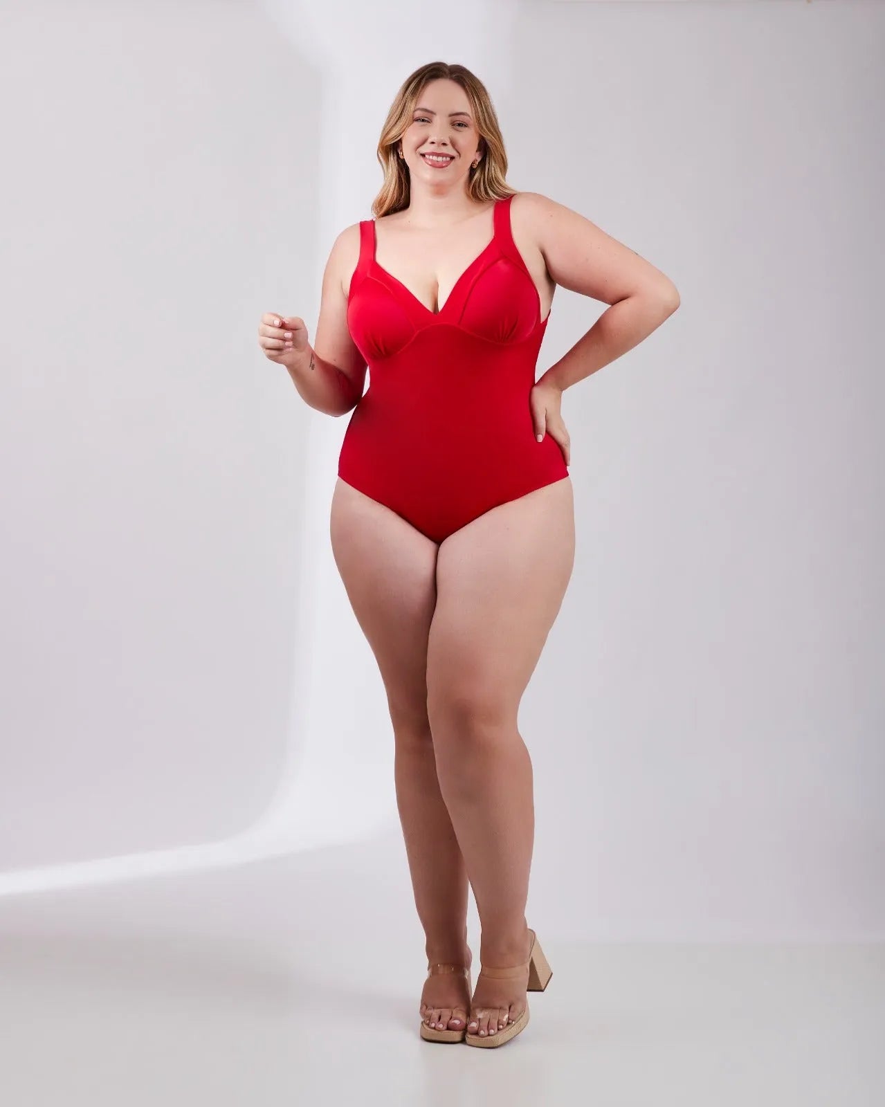 Maiô Plus Pipa Vermelho