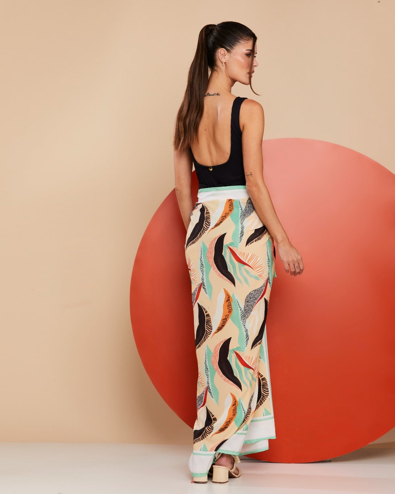 Canga Estampa Plumas