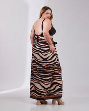 Canga Plus Estampa Animal Print