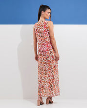 Vestido Tule Floral
