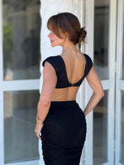 Saia de Tule Larah Preta